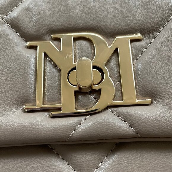 Badgley Mischka Taupe Crossbody NWT - Picture 5 of 6